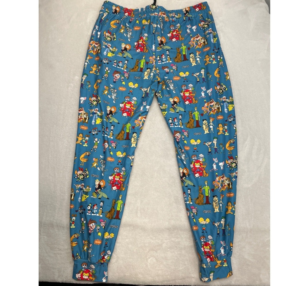 The Legging Lass Jogger Pants Women 2XL/3XL Cartoon Network Nickelodeon 90s Y2K - Picture 2 of 7